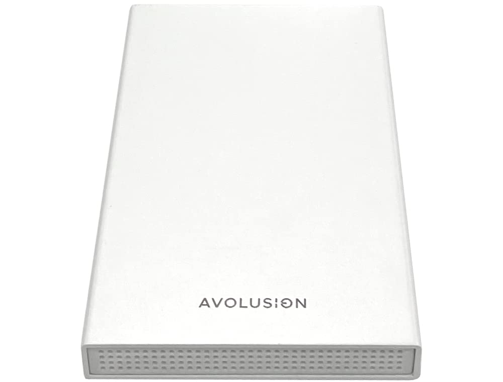 2TB USB 3.0 Portable External Gaming Hard Drive White A3197