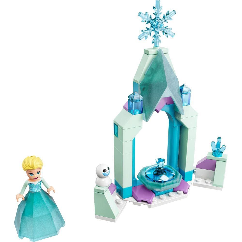 Building Set with Princess Elsa Mini Doll Figure Q683670