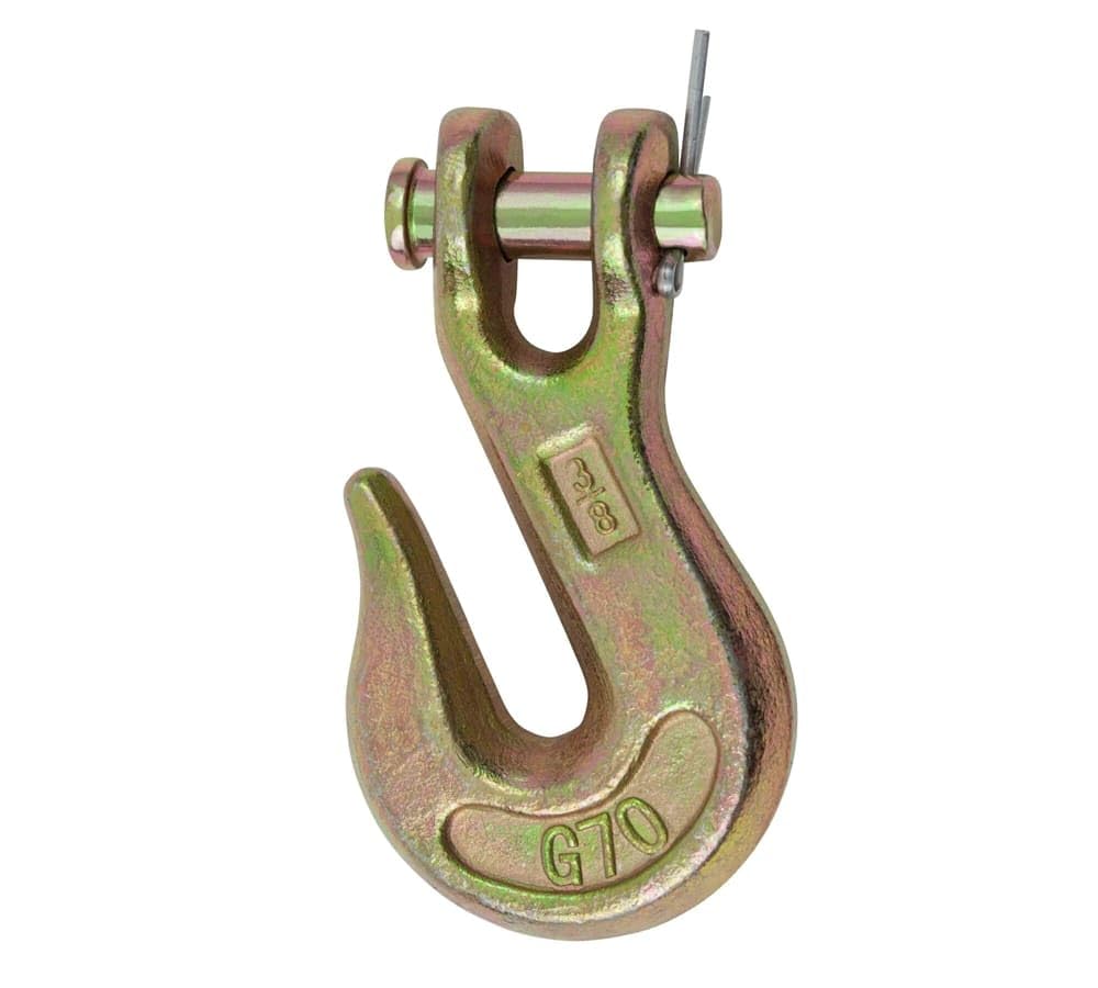 3/8 Grade 70 Forged Alloy Steel Clevis Grab Hooks 10 Pack W621