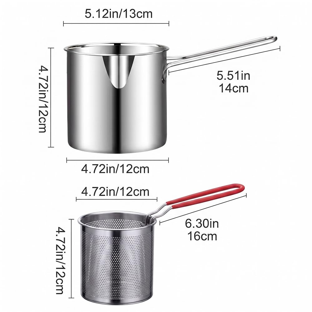 304 Stainless Steel Fryer W583007