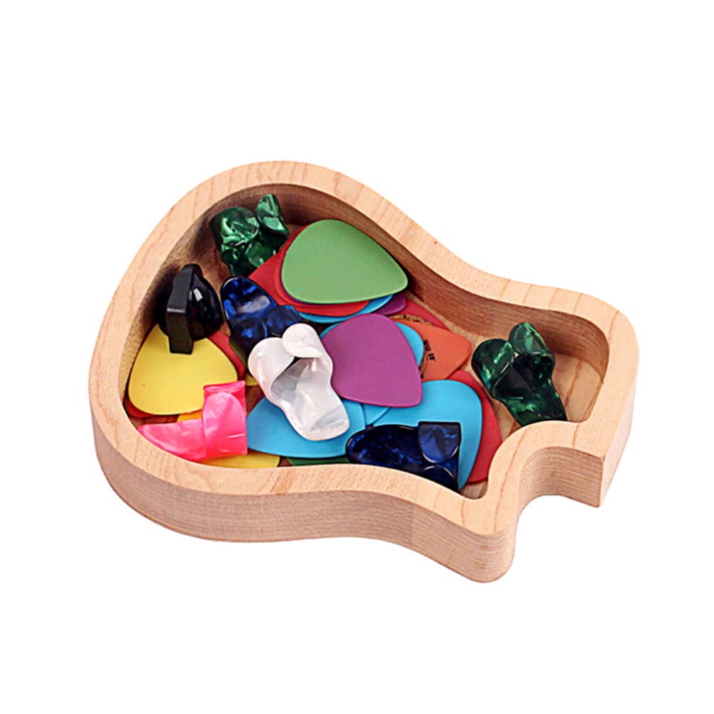 Wood Guitar Picks Box A636253