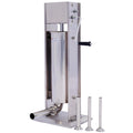Stainless Steel Vertical Sausage Stuffer with 4 Stuffing Tubes T39189