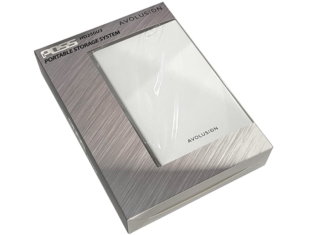 2TB USB 3.0 Portable External Gaming Hard Drive White A3197
