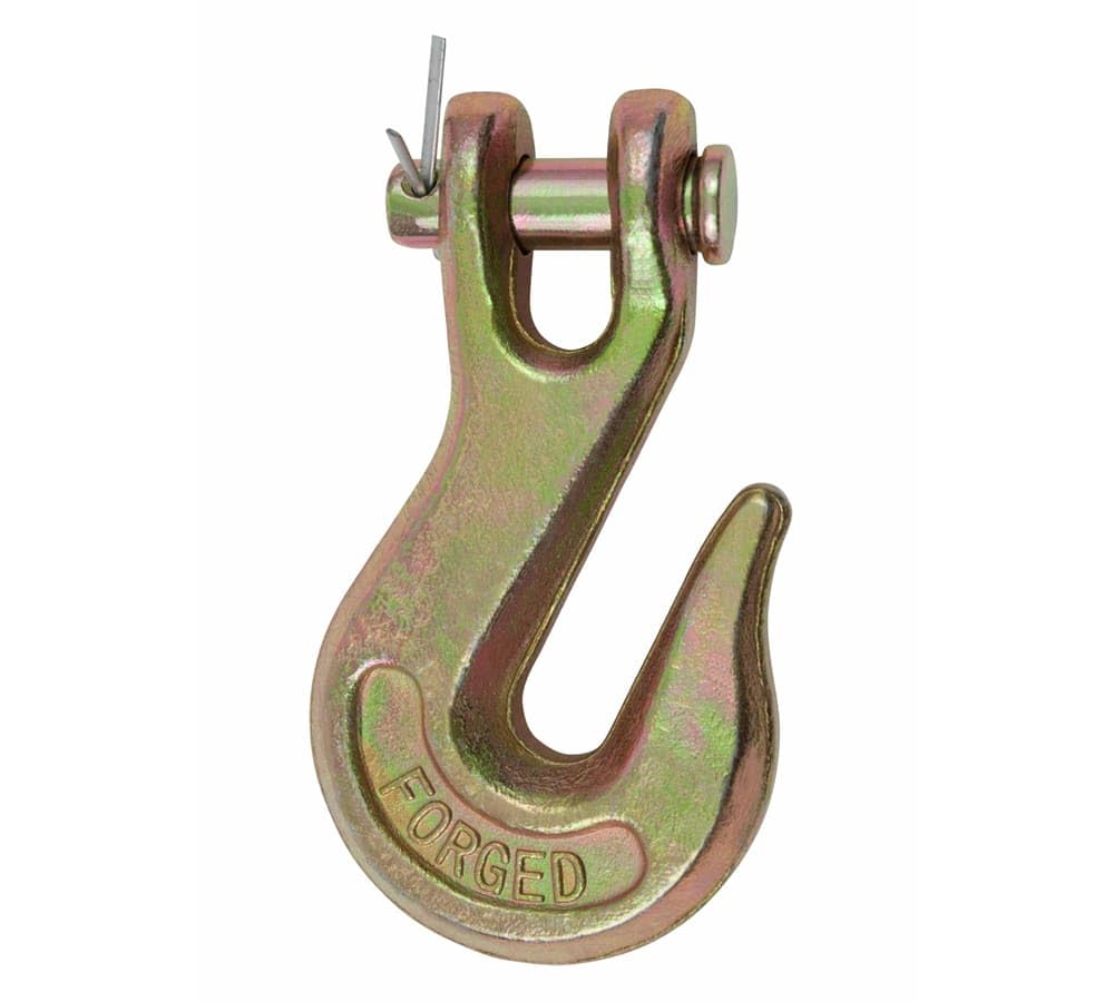 3/8 Grade 70 Forged Alloy Steel Clevis Grab Hooks 10 Pack W621