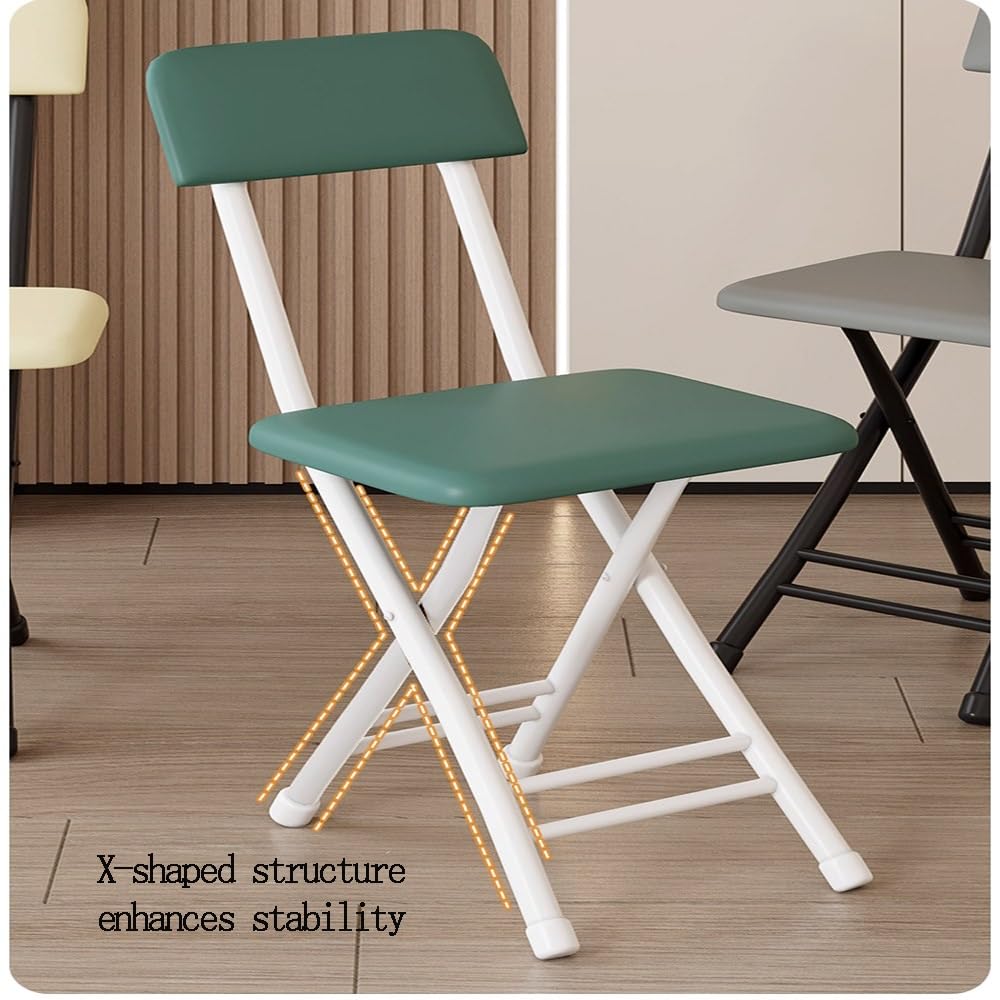 18 Inch Folding Stool with Backrest S6613