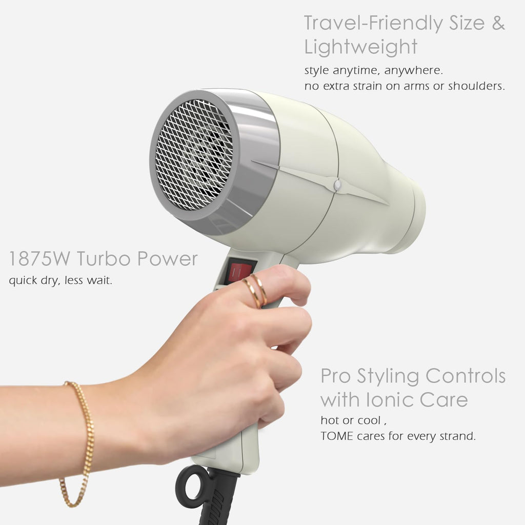 1875W Ionic Hair Dryer with Diffuser O381
