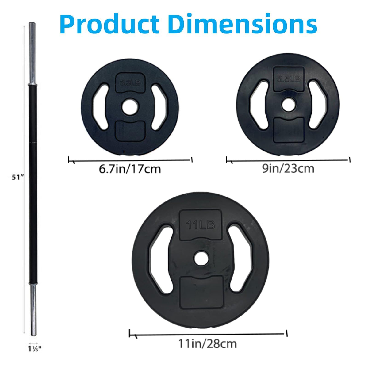 40 LB Adjustable Barbell Weight Set N7467
