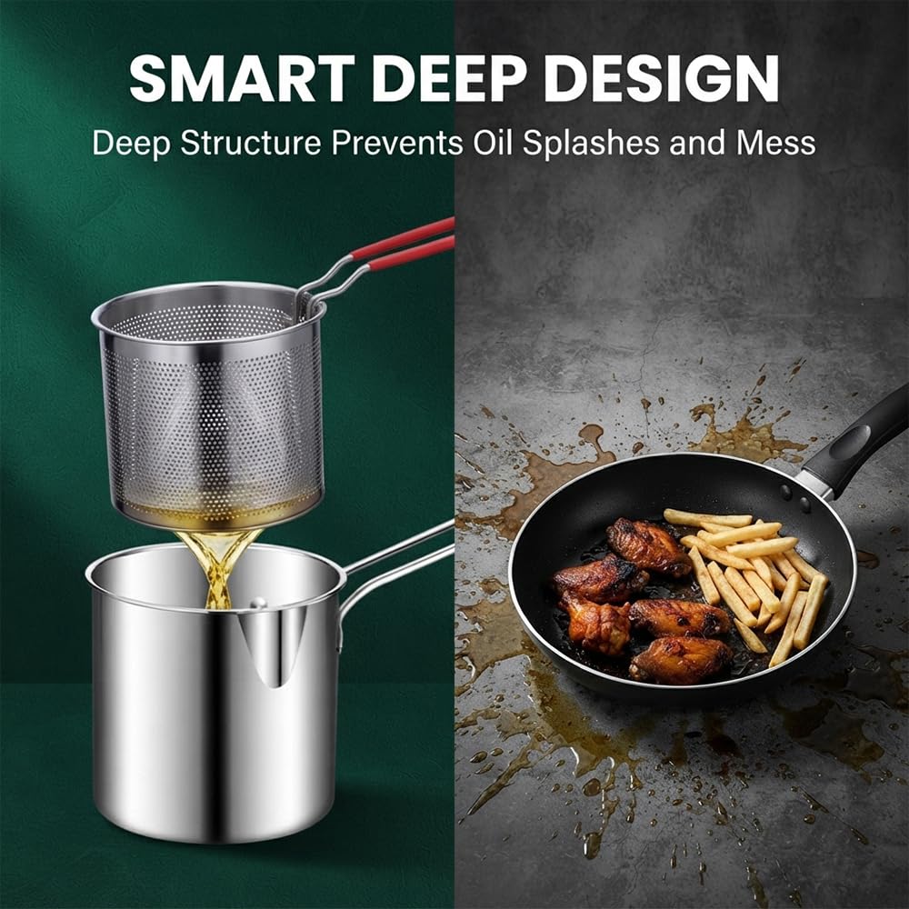304 Stainless Steel Fryer W583007