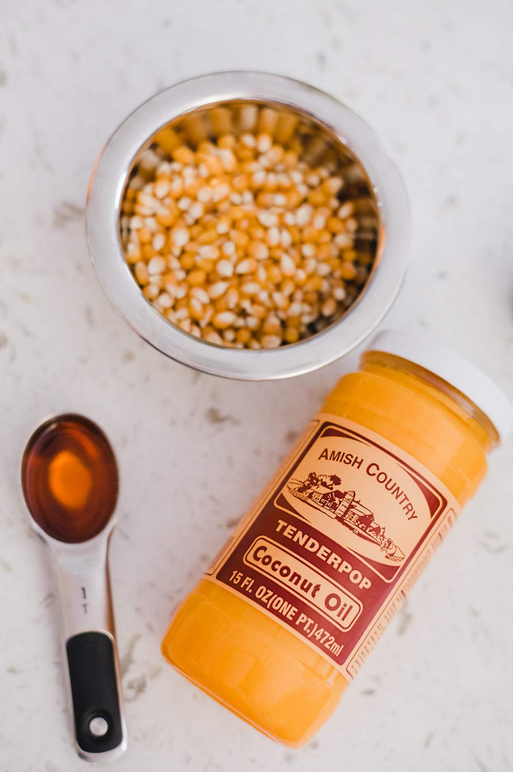 Coconut Oil and Buttery Popcorn Topping G9163