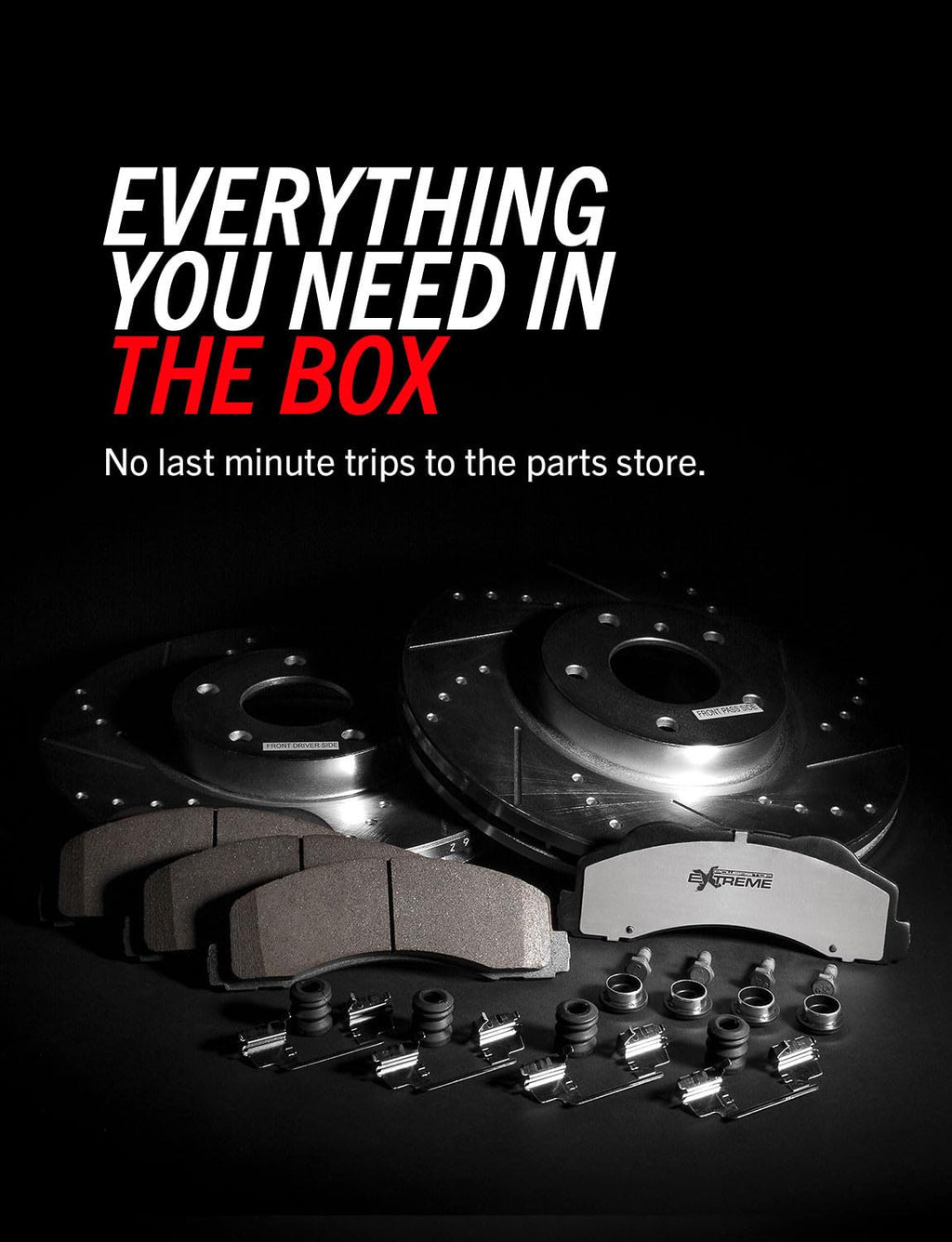 Front Brake Pad & Rotor Kit K4248