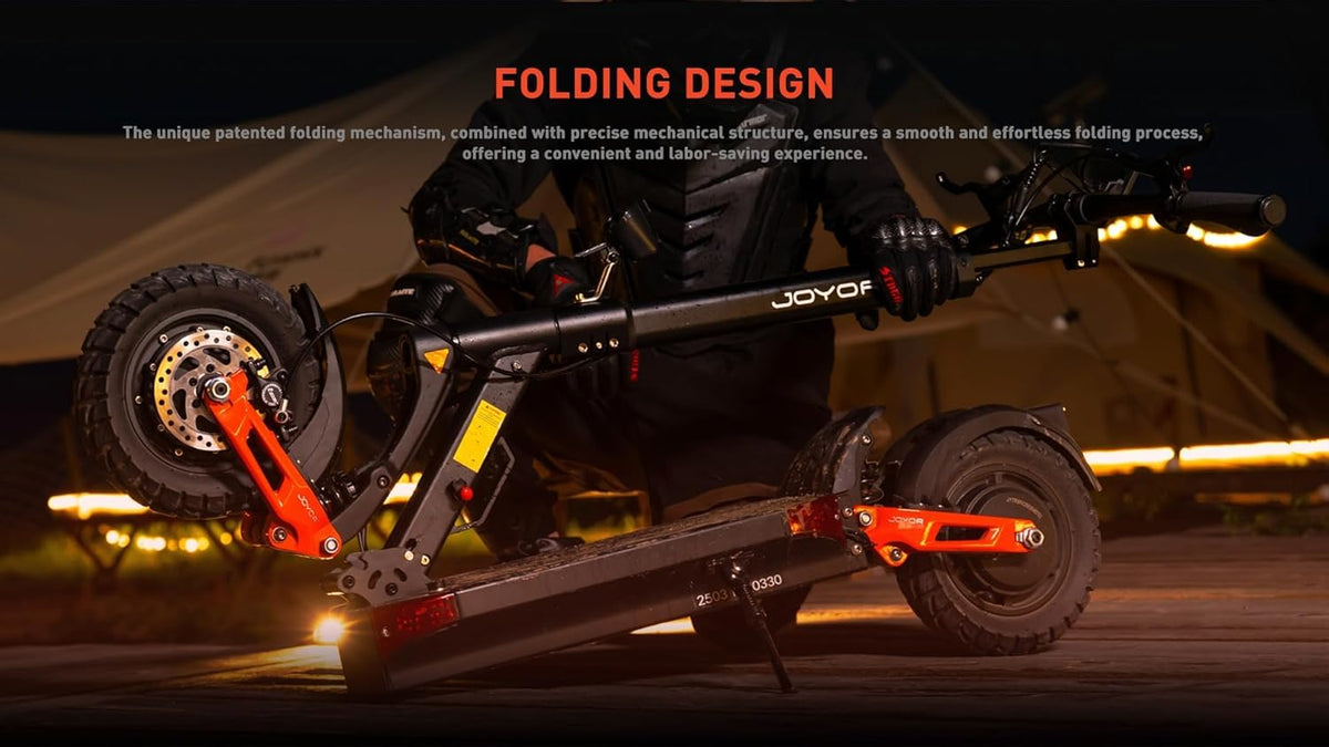 3000W Dual Motor 10" Tires Folding Electric Scooter J37674
