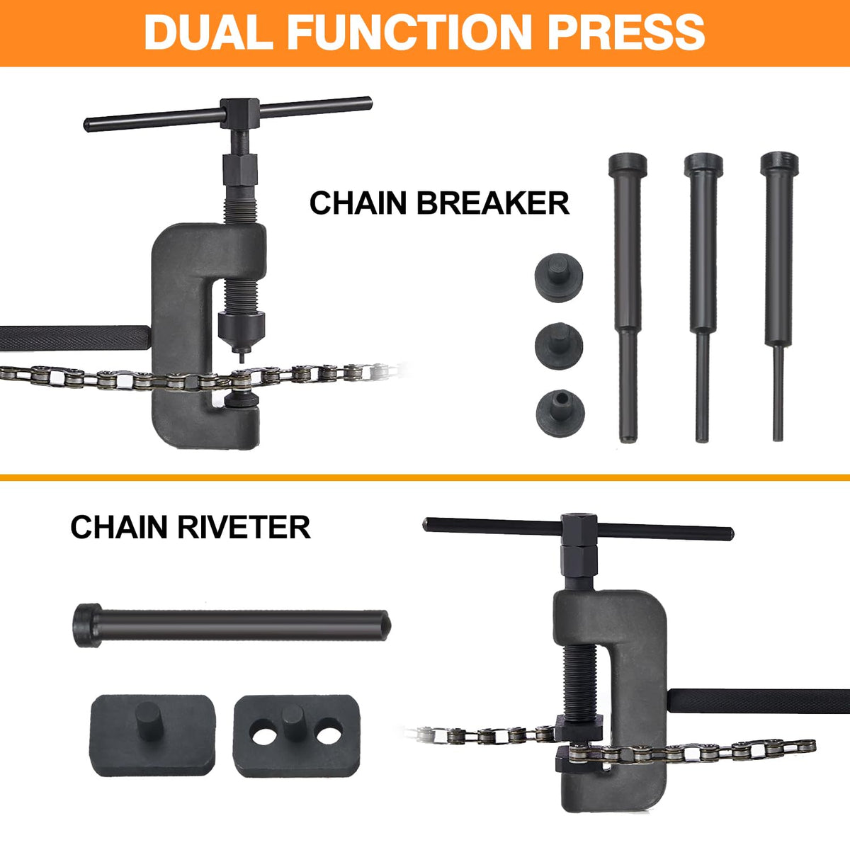 13-Piece Chain Breaker Rivet Tool Set B49787