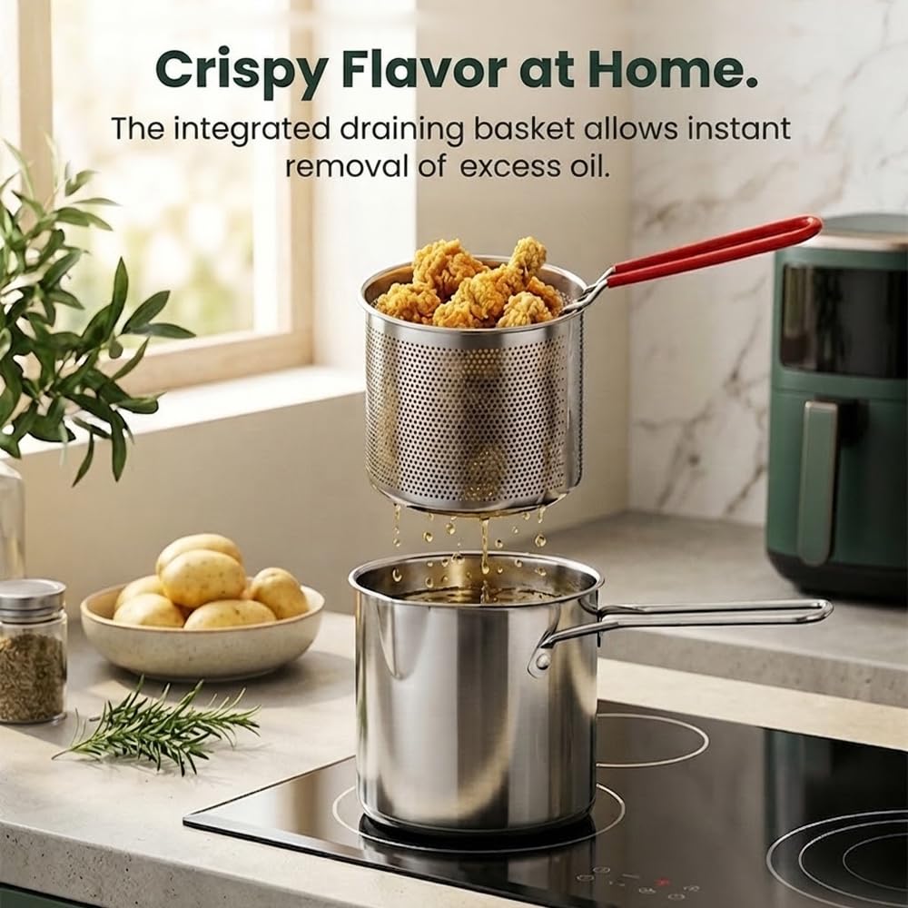 304 Stainless Steel Fryer W583007