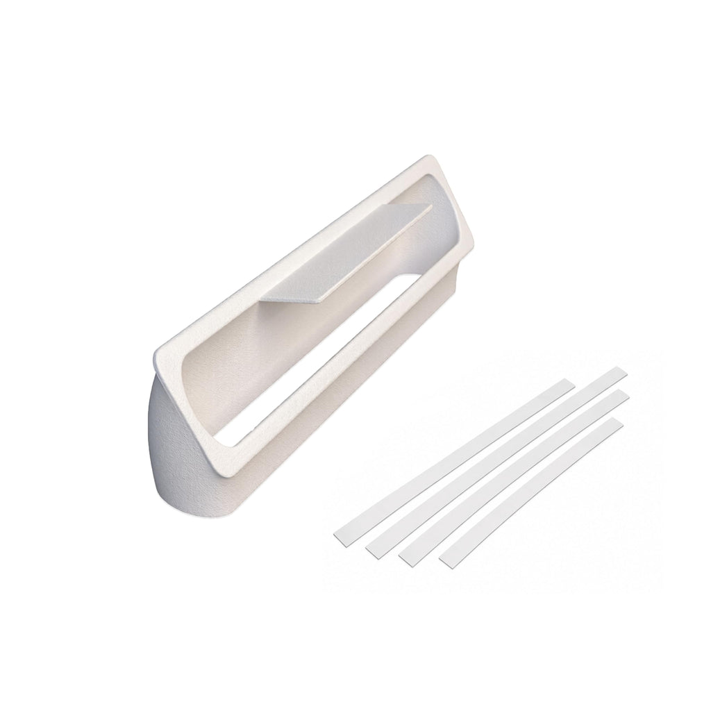 RV Rooftop AC Air Deflector White T137320