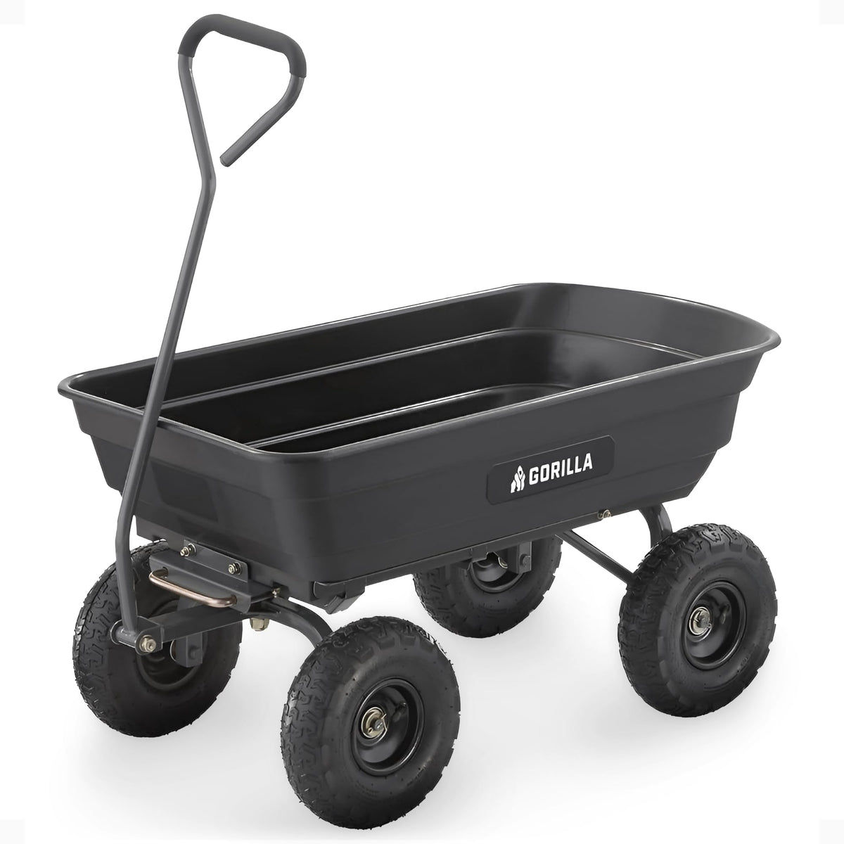 Poly Dump Cart 600 lb. Capacity 4 Cu ft I82445