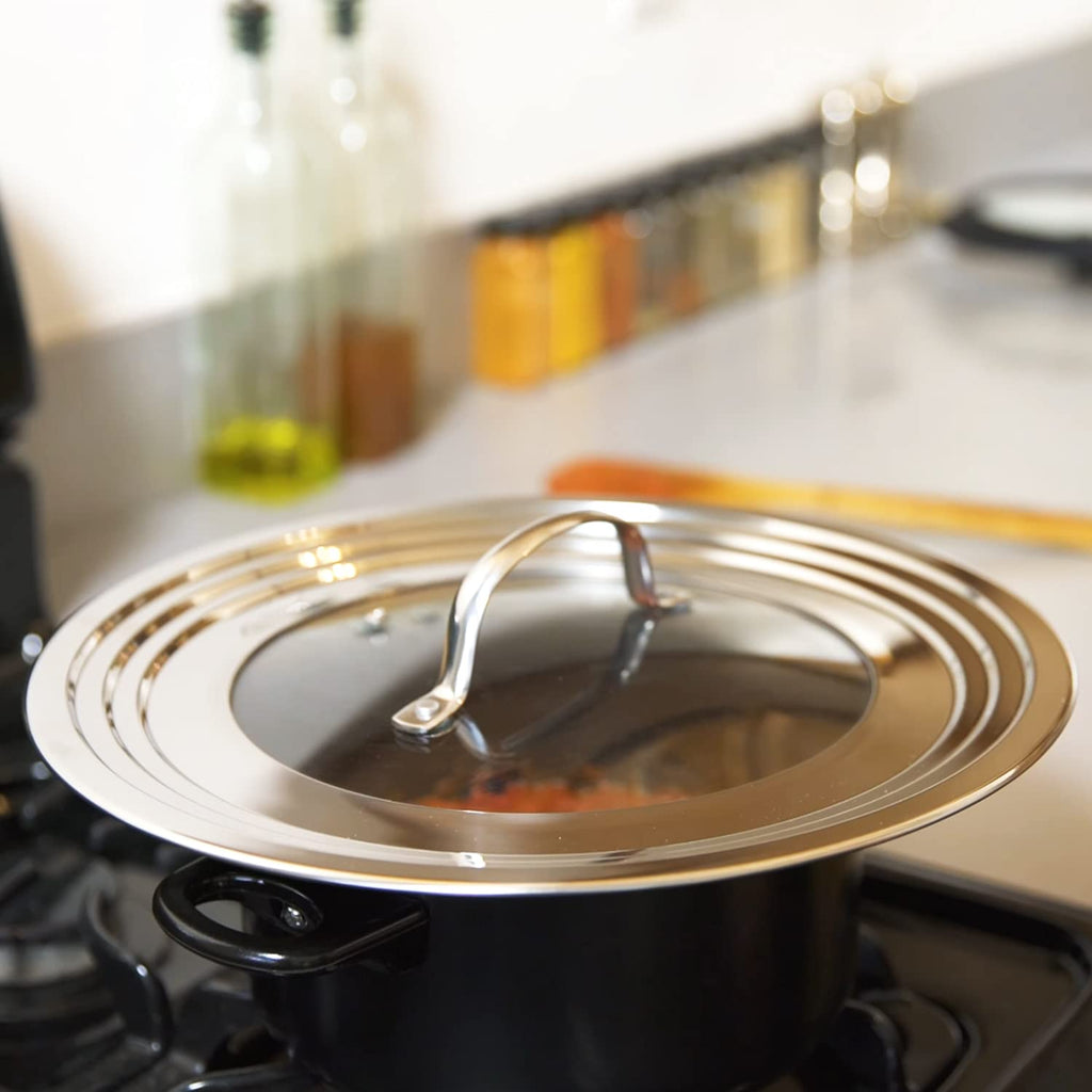 Stainless Steel Universal Lid for Pots, Pans and Skillets C75683