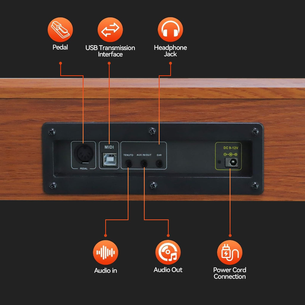 88 Key Full-Weighted Digital Piano Z622666
