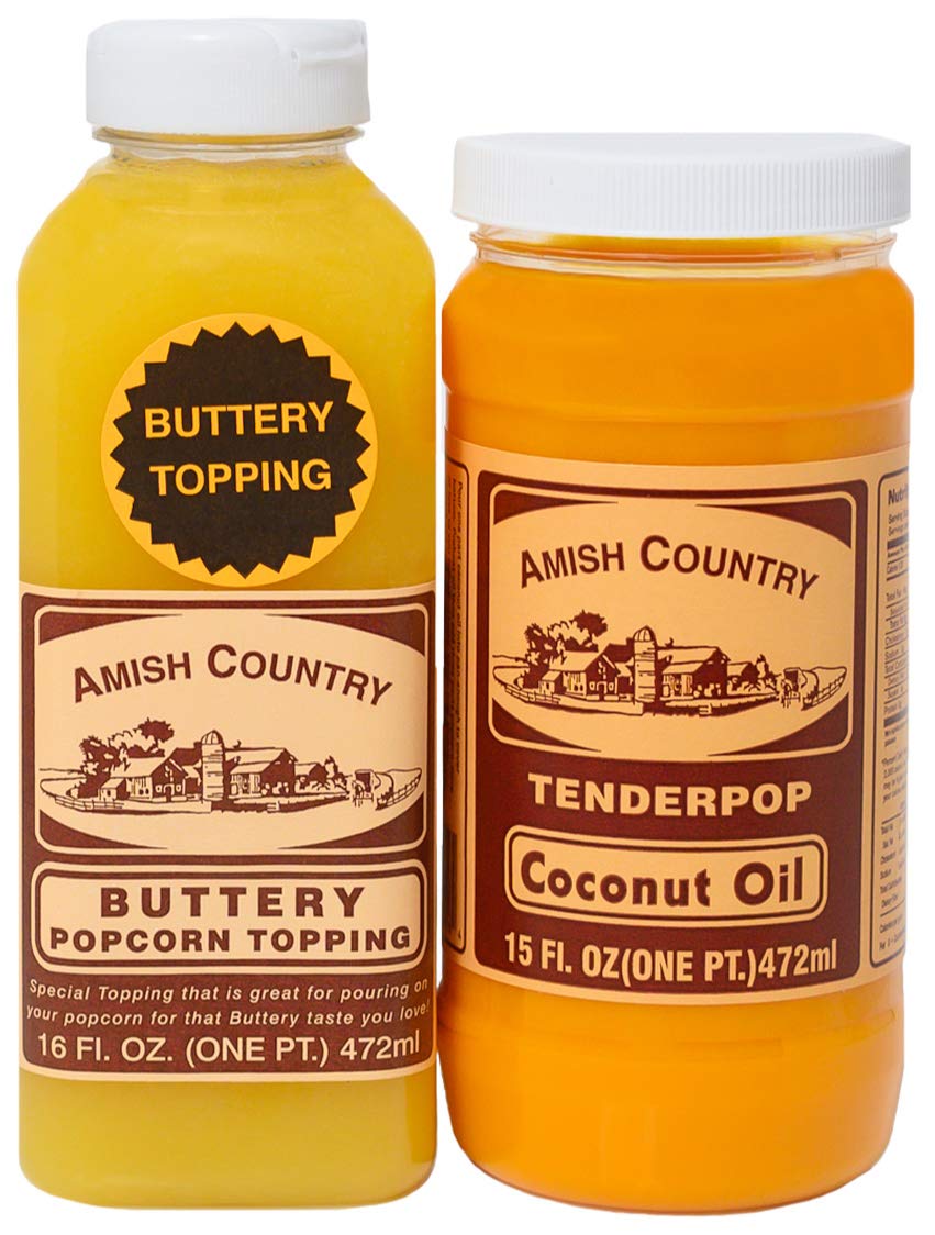 Coconut Oil and Buttery Popcorn Topping G9163