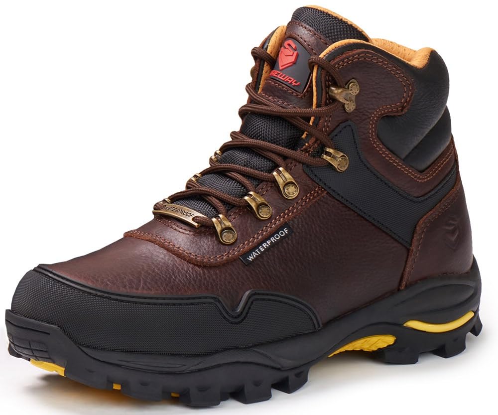 6 Inch Waterproof Leather Work Boots E326
