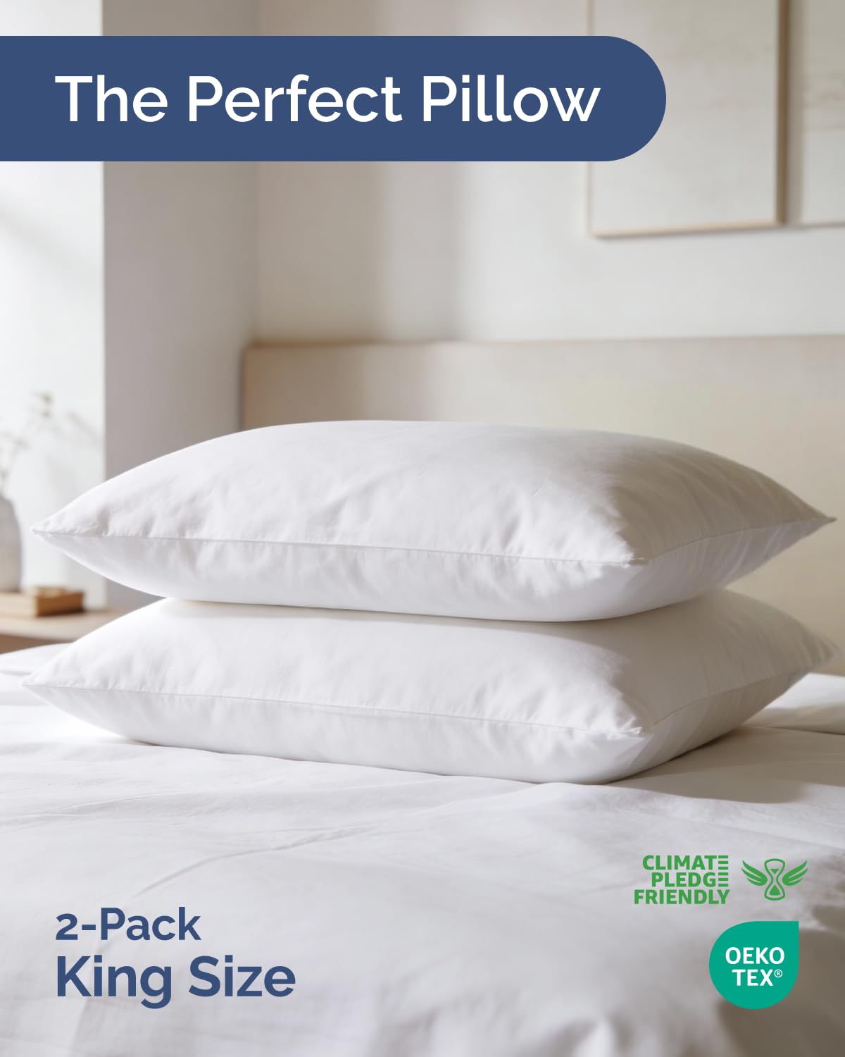 King Pillows Set of 2 A879468