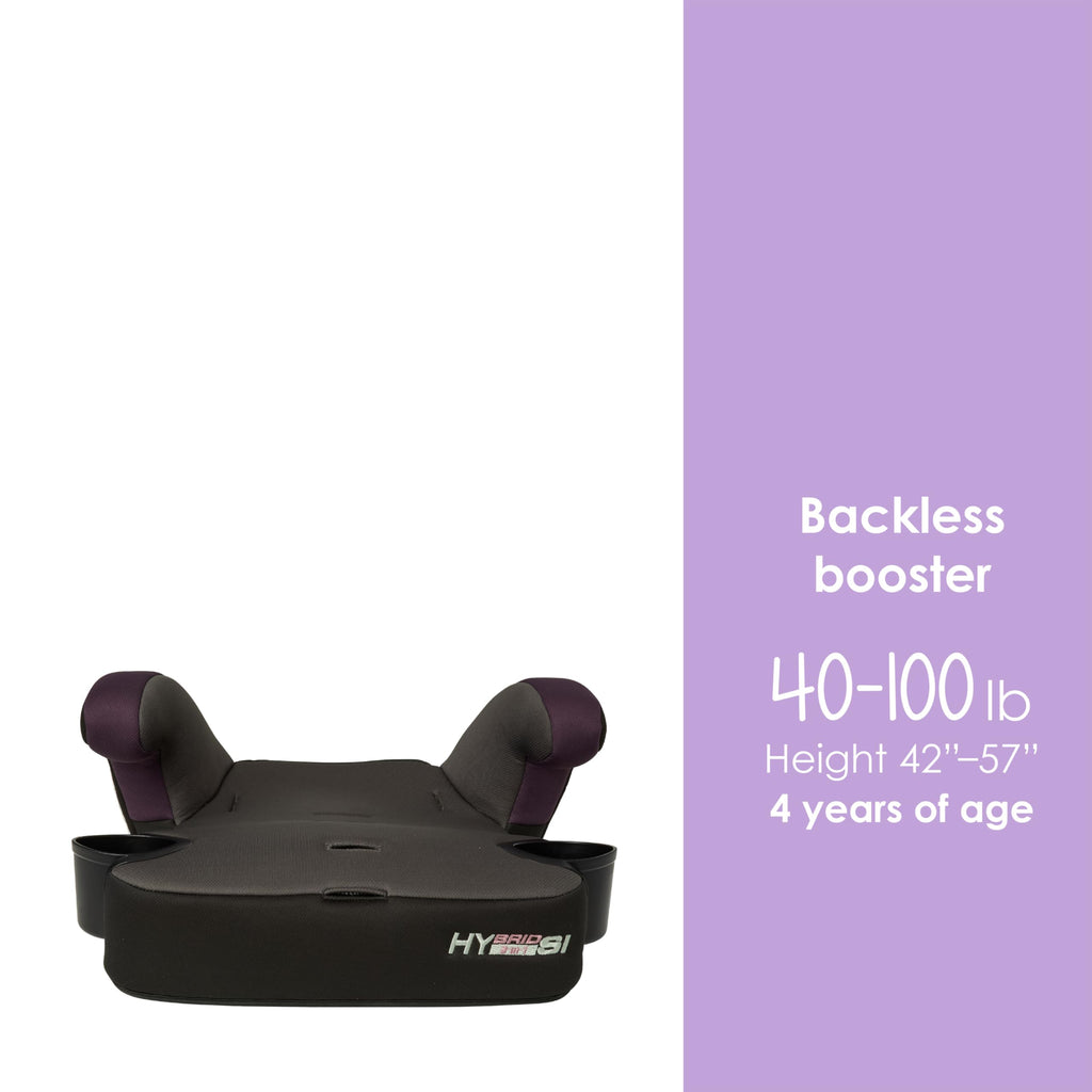 3-in-1 Booster Seat with Adjustable Headrest S8507