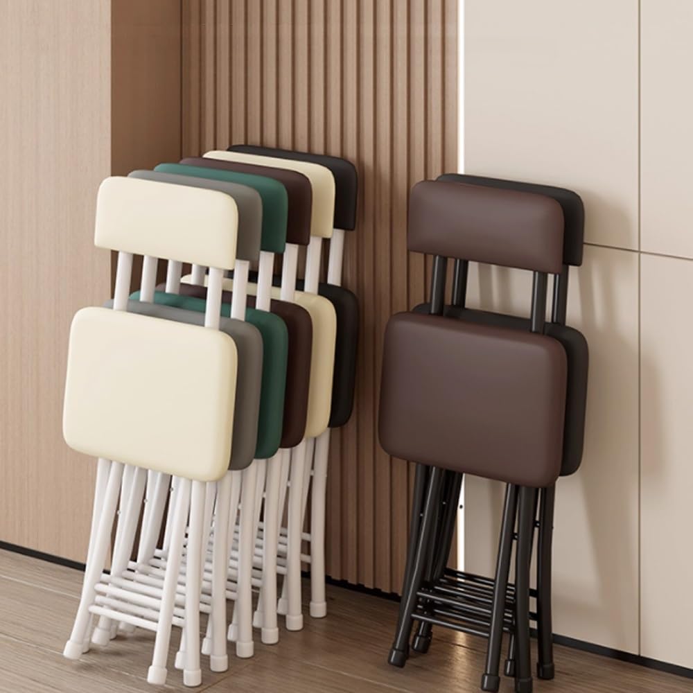 18 Inch Folding Stool with Backrest S6613