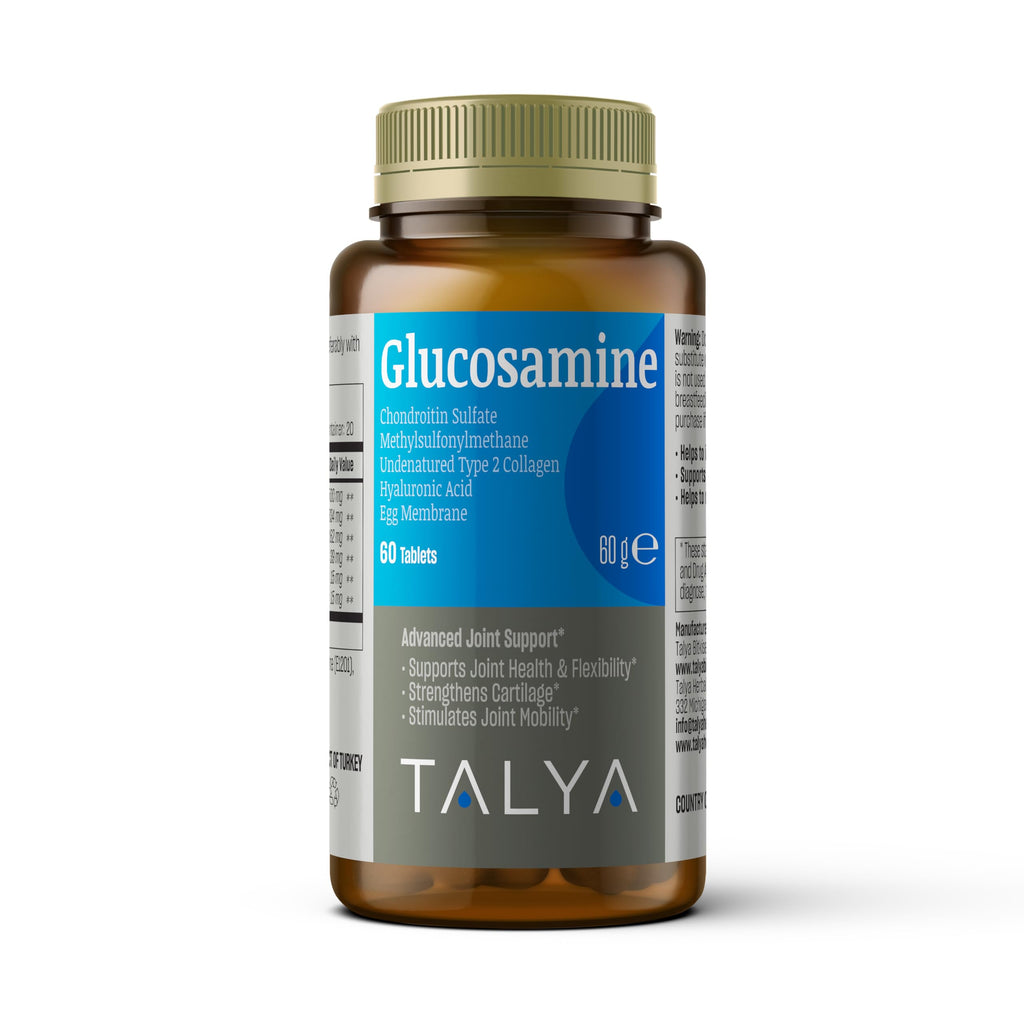 Glucosamine 1500 mg with Chondroitin MSM Collagen 60 Tablets R40661