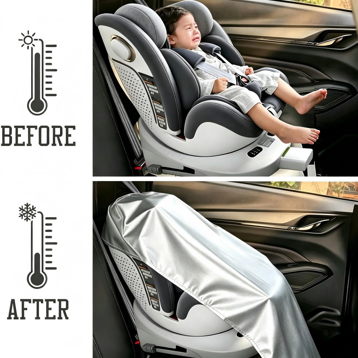 Infant Car Seat Cover T3450