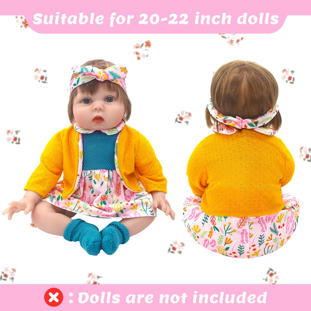 Reborn Doll Clothes for 20-22 Inch Dolls A63159