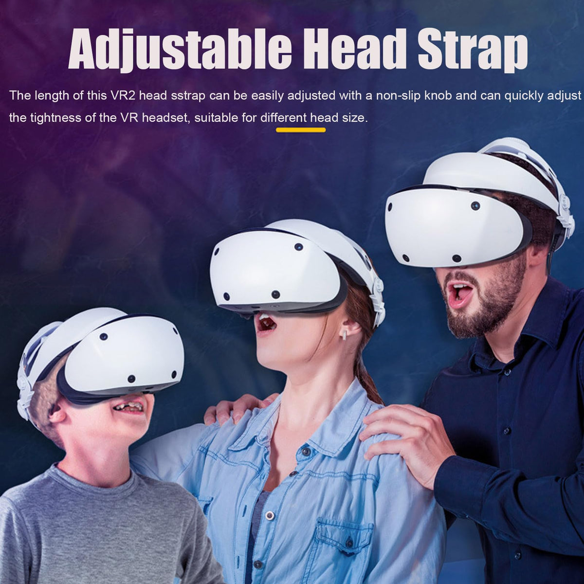 Adjustable Head Strap for VR2 Headset E612553