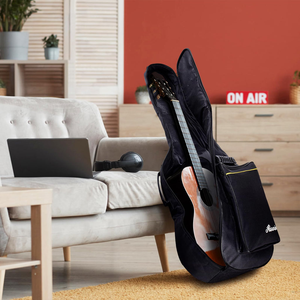 41 Inches Acoustic Guitar Bag Black F53302
