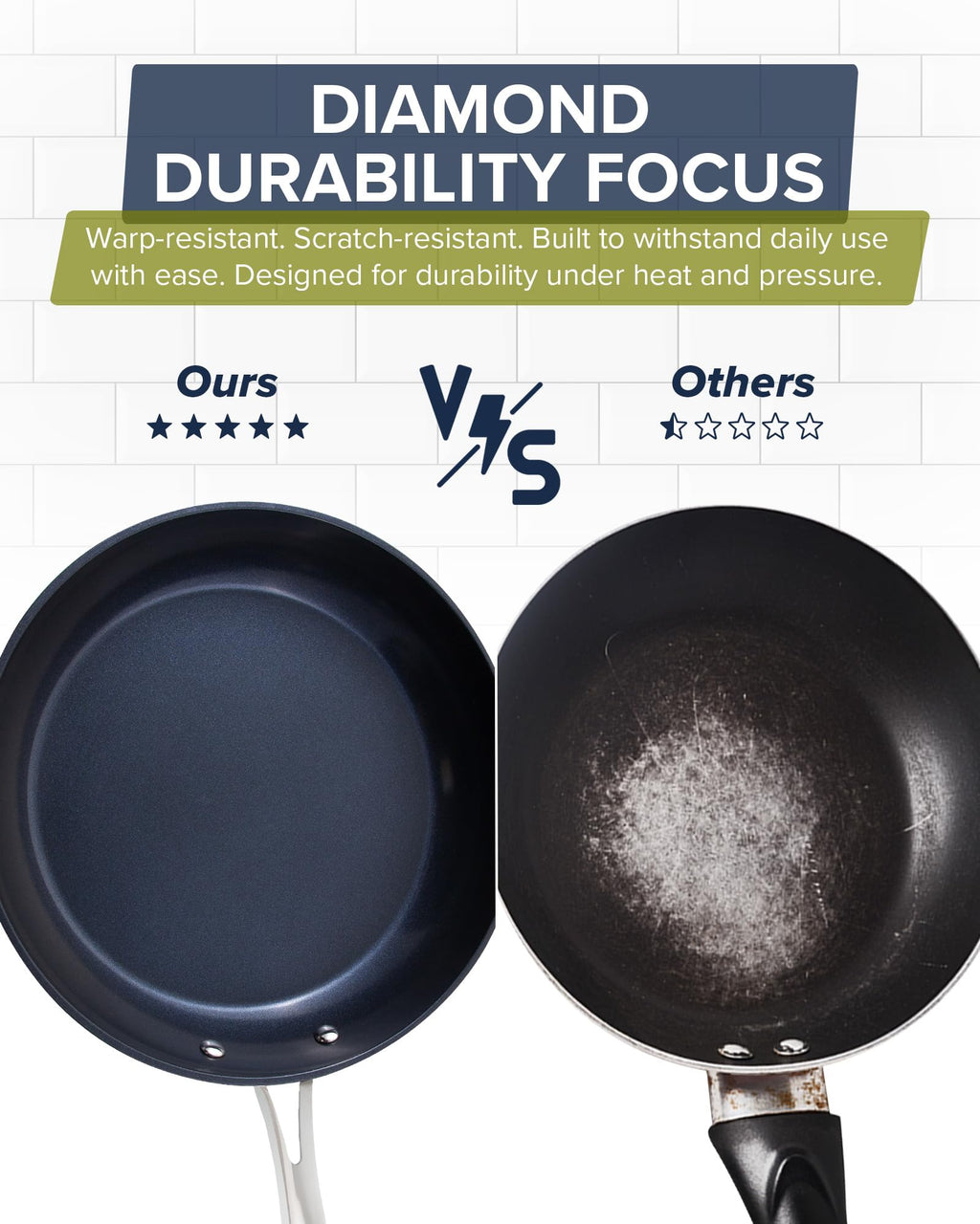 Non Stick Pots and Pans Set W4466