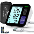Upper Arm Blood Pressure Machine Medium/Large Cuff Automatic Digital BP Monitor Backlit LCD 2-User Mode O612286
