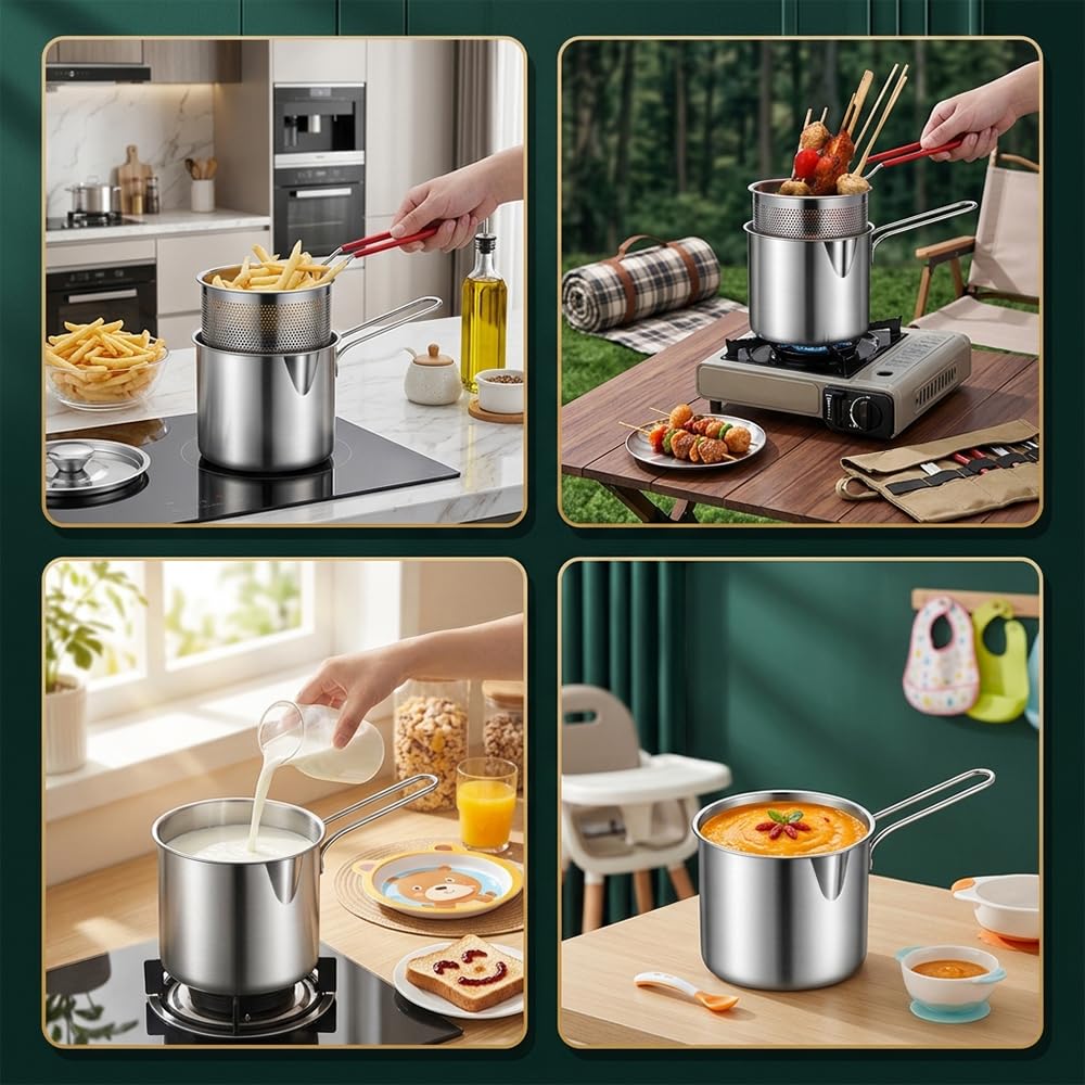304 Stainless Steel Fryer W583007