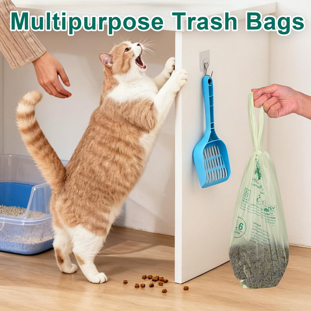 1.6 Gallon 100 Count Compostable Bags W612