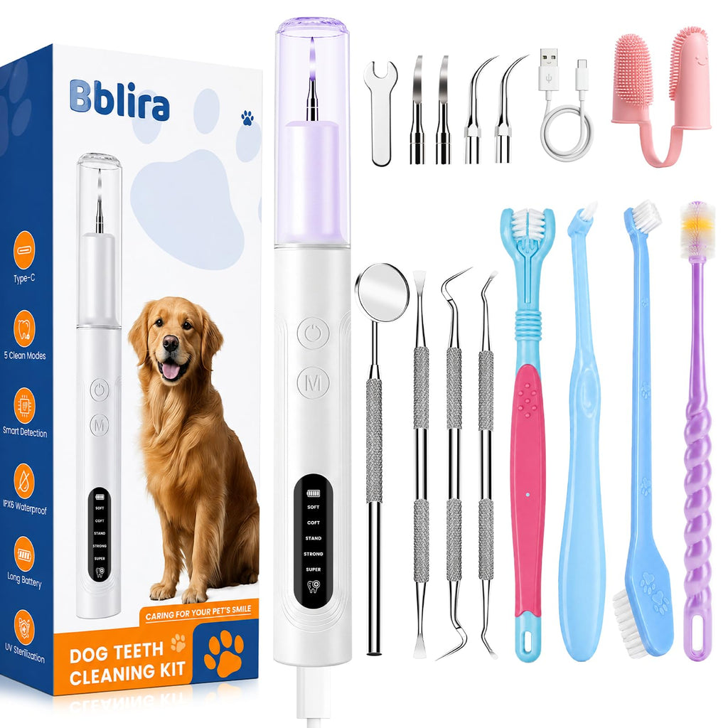 Dog Ultrasonic Tooth Cleaner with LED Light U706