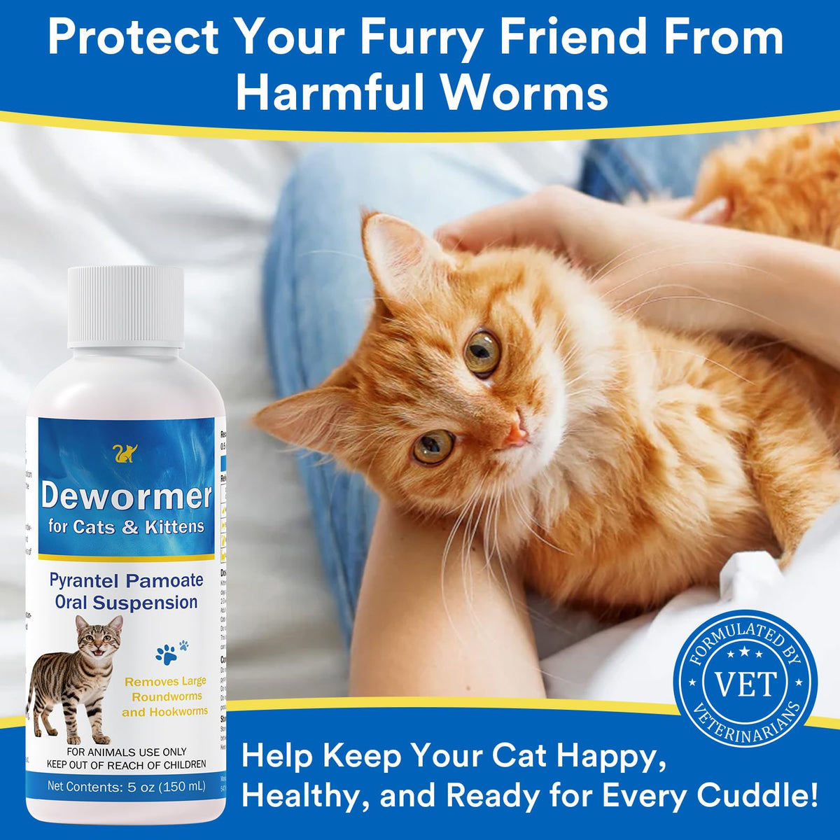Pyrantel Pamoate Cat Dewormer B878321
