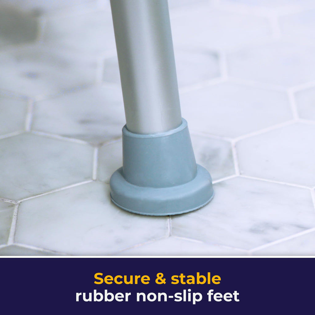 Adjustable Non-Slip Aluminum Shower and Bath Chair R406445