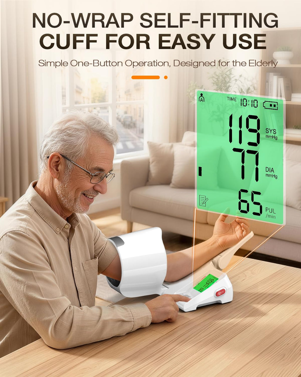 Upper Arm Blood Pressure Monitor Large J9281