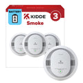 Smoke Detector, AA Battery-Powered, 3 Pack M5826