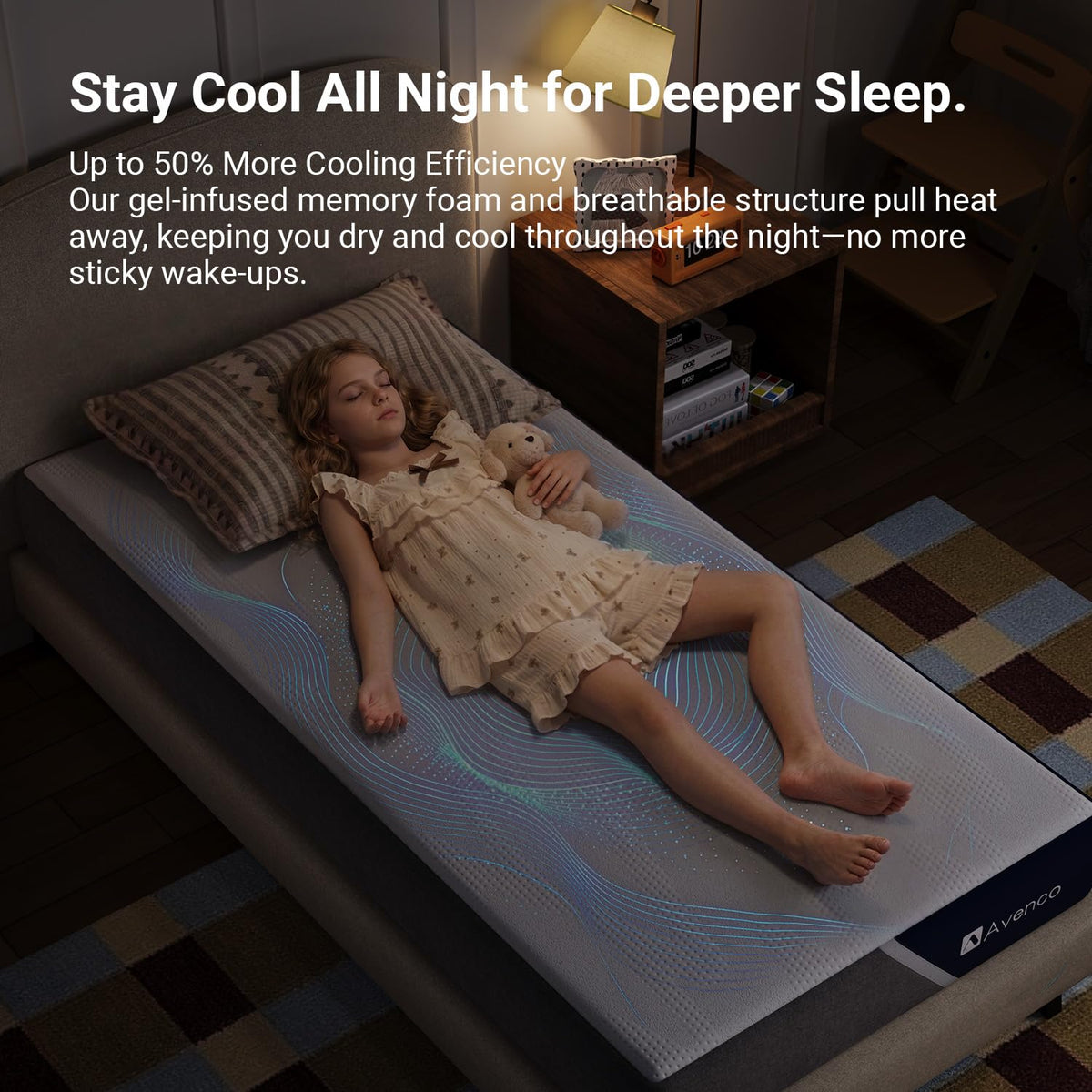 5 Inch Twin Memory Foam Mattress P29853