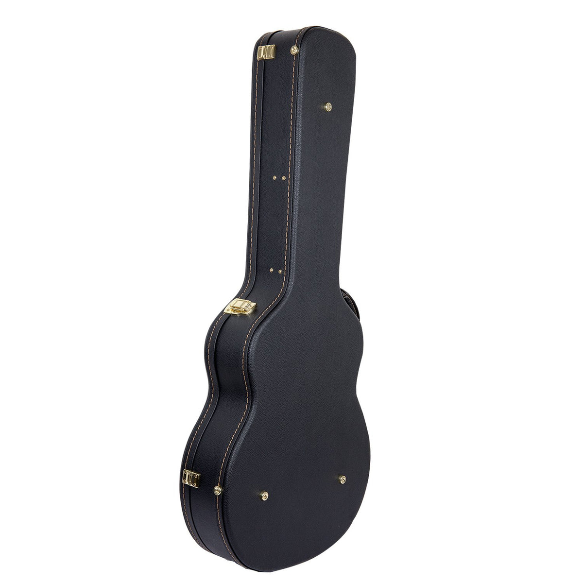 Black Wooden Case for 335 Style Semi-Hollow Electric Guitars U5936