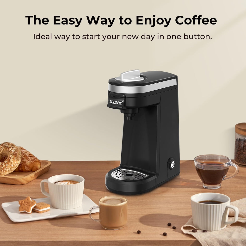 Black Mini Single Serve Coffee Maker R81170