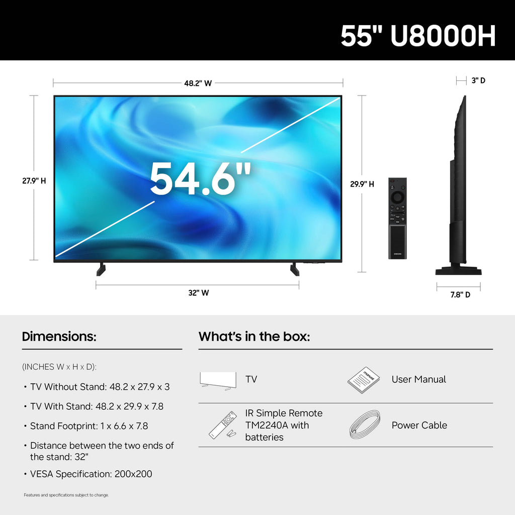 55-Inch 4K Smart TV B71418
