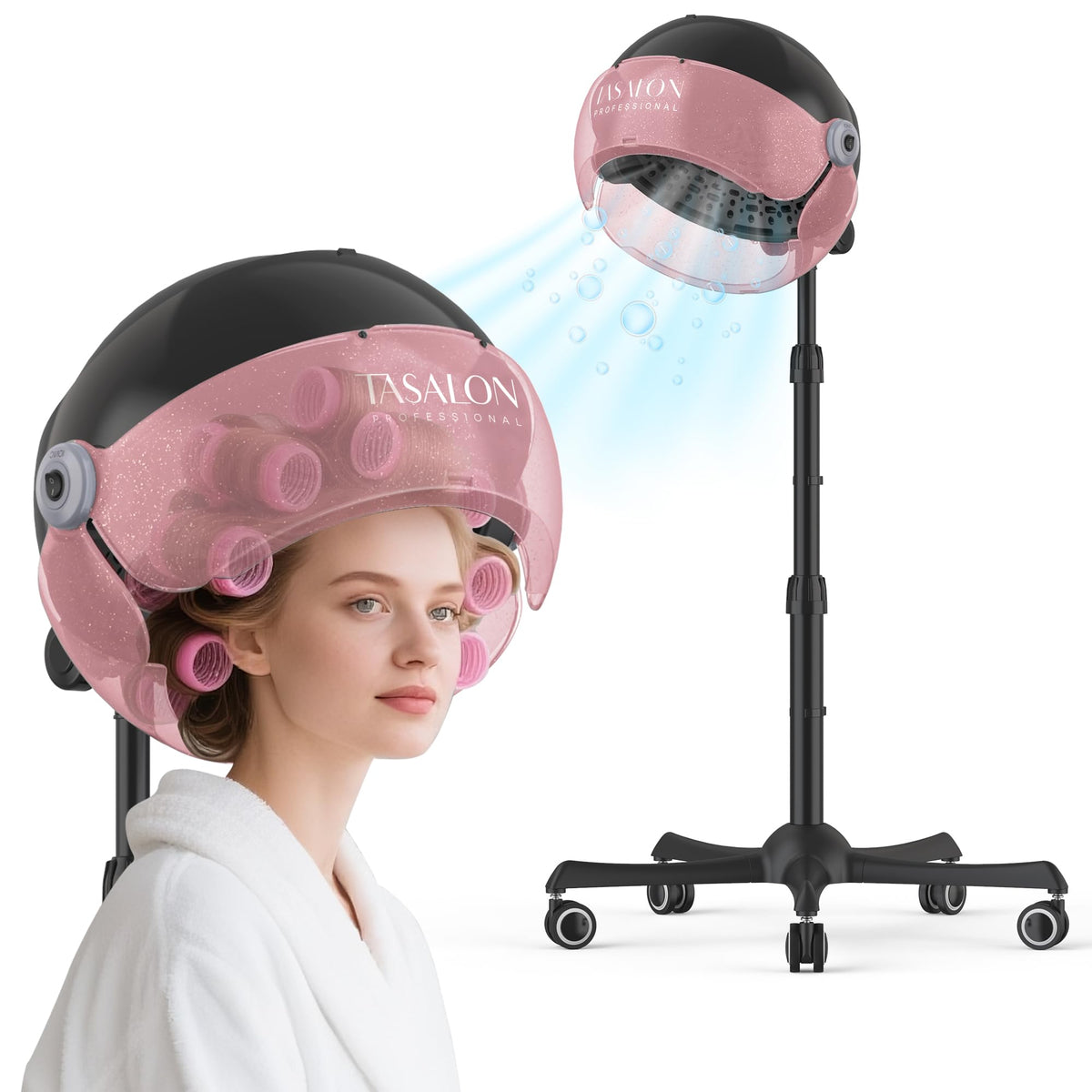 1875W Pink Hooded Hair Dryer I146