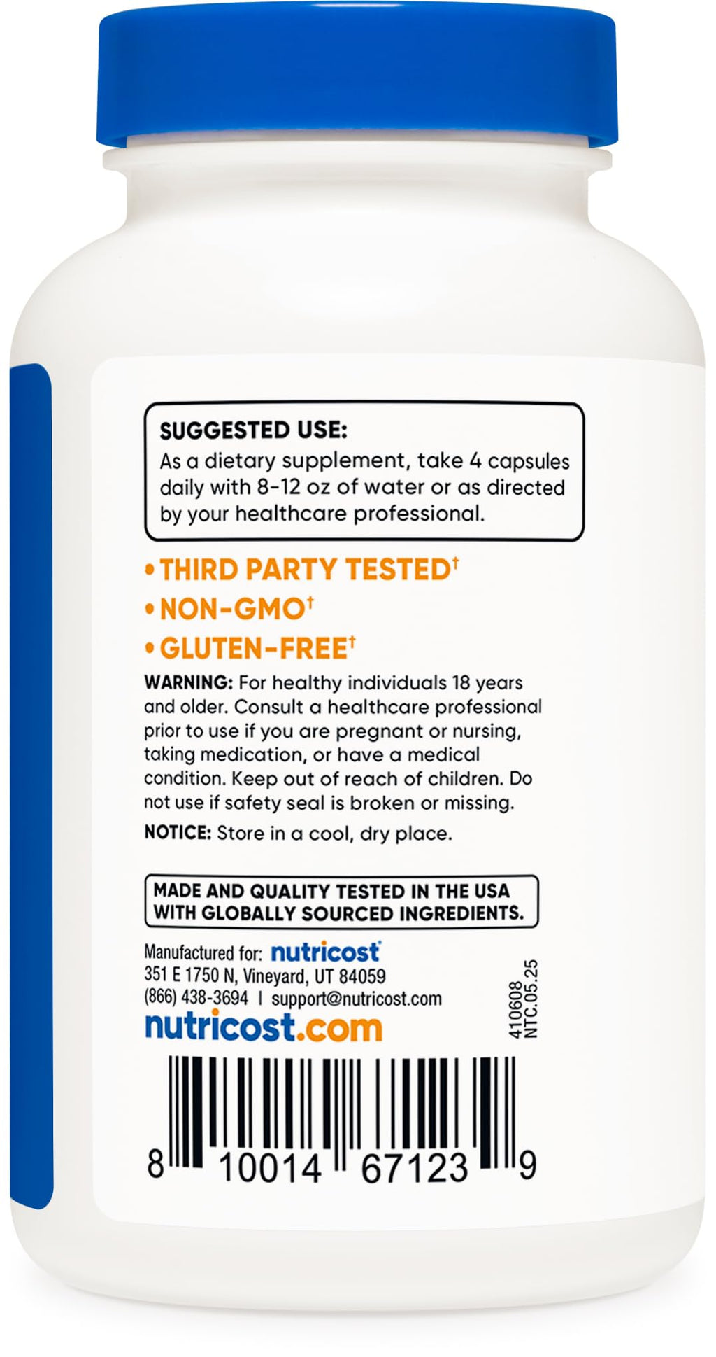 Phosphatidylserine 400mg 120 Capsules Gluten Free P6179