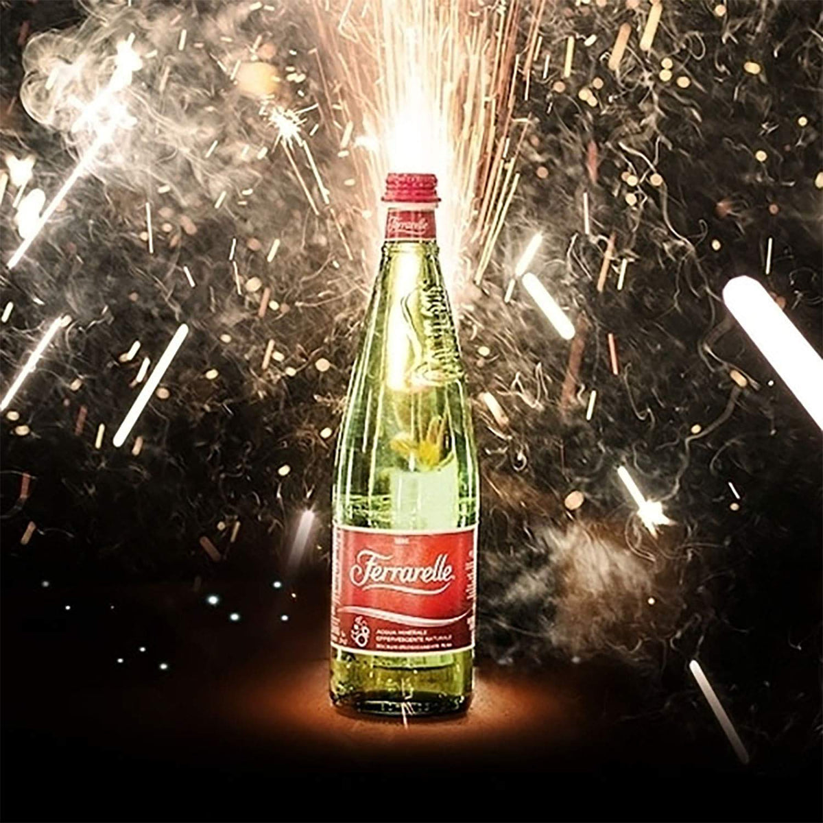 Sparkling Natural Mineral Water 750 mL 6 Glass Bottles B668