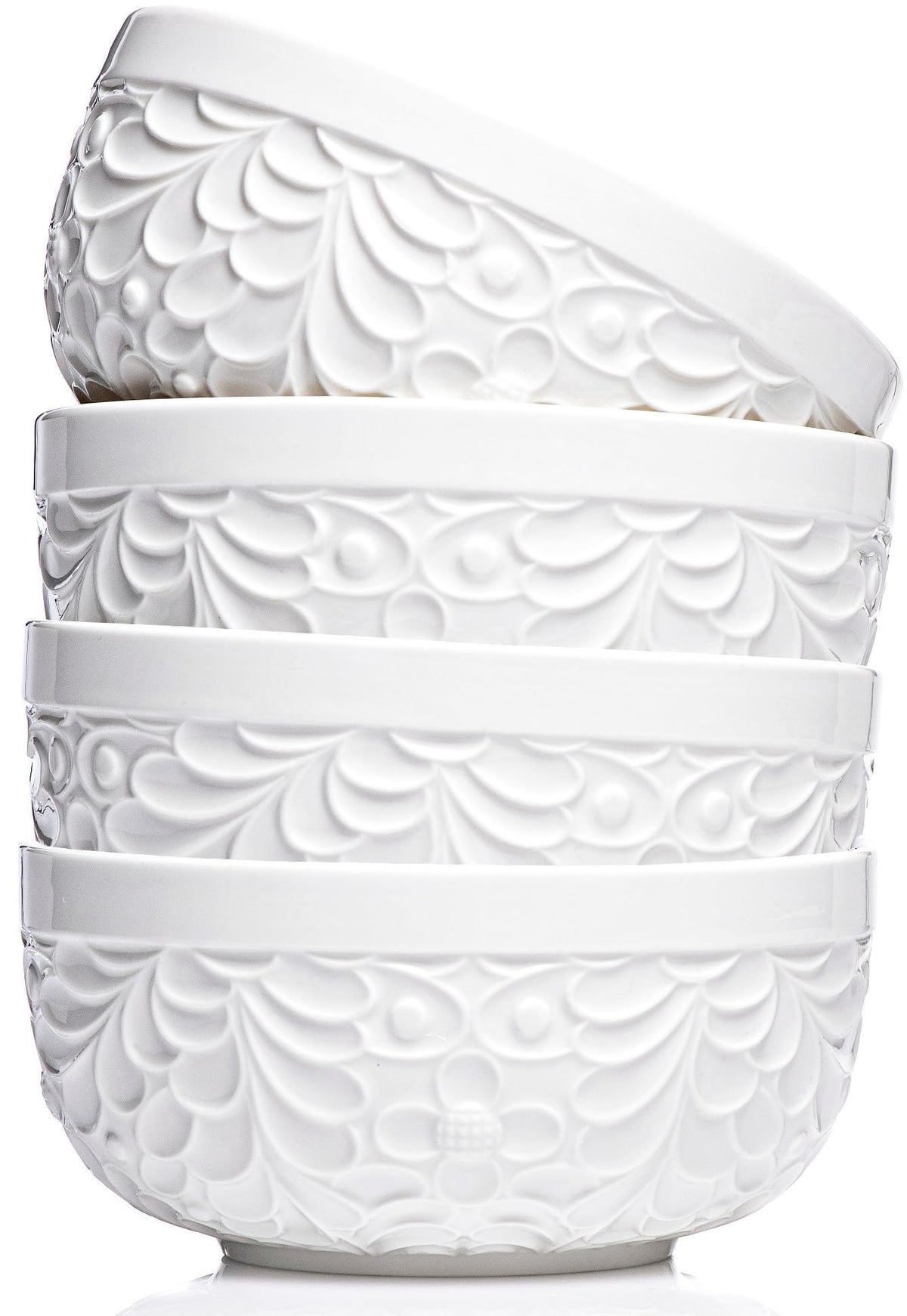 22 Oz Ceramic Bowls Set of 4 A8609