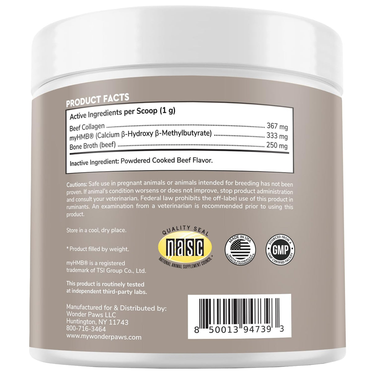 Dog Mobility & Strength Supplement 3.17 oz I29702