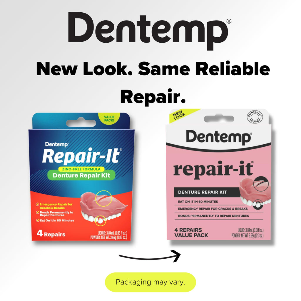 Denture Repair Kit 1 Pack 4 Count W147356